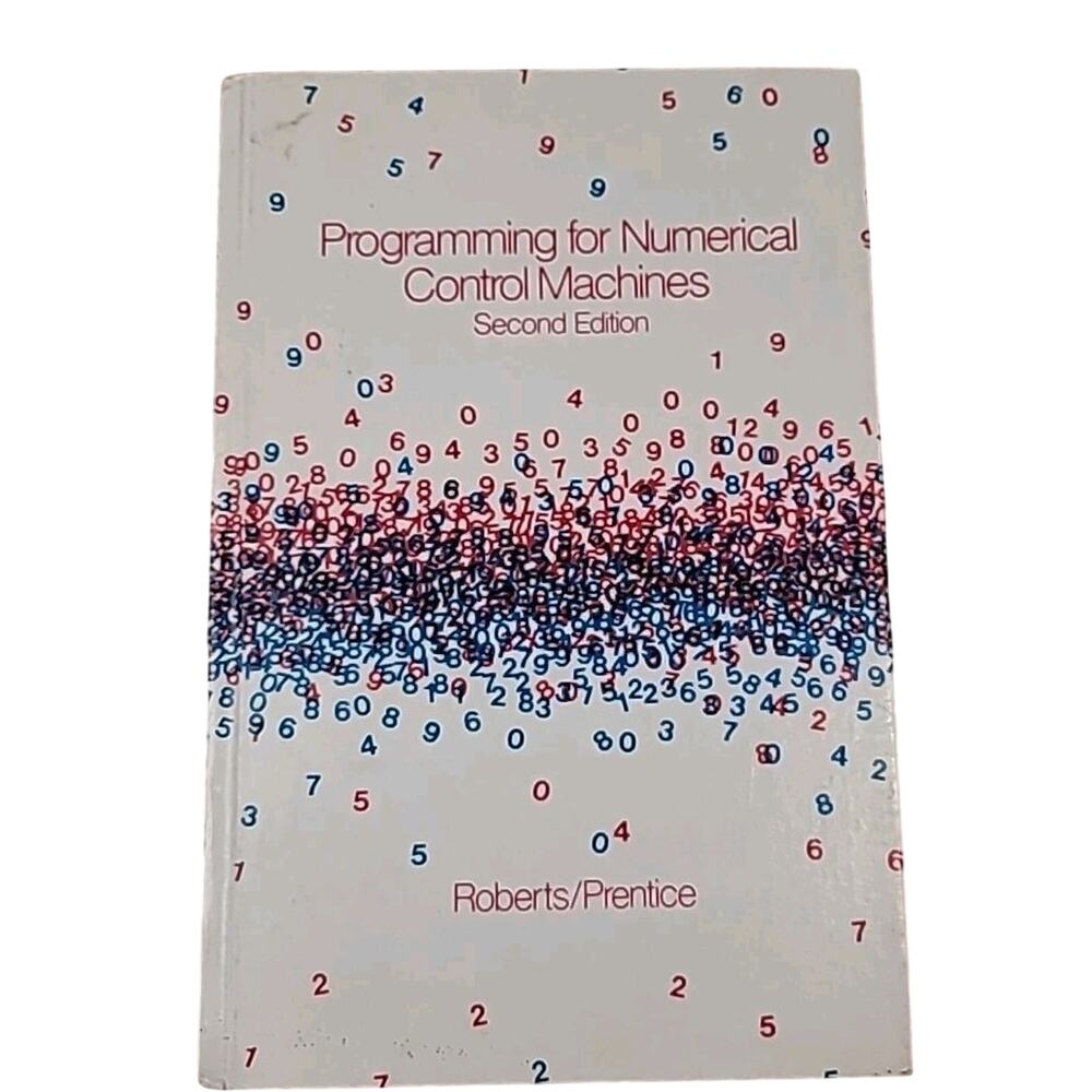 CNC NC Programming Hardcover Machining Reference 1978 Rare